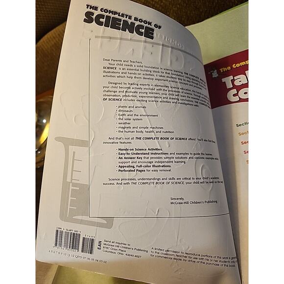 American Education Publishing The Complete Book of Science Grades 3-4 Learning A - Picture 2 of 3